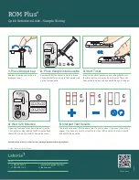 Предварительный просмотр 2 страницы LABORIE ROM Plus Quick Reference Manual