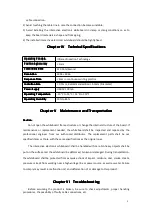 Preview for 9 page of Labotrix LWB-XX00 Series User Manual