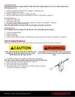 Preview for 26 page of Labounty MRX Series Safety, Operation & Maintenance