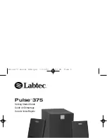 Предварительный просмотр 1 страницы LABTEC Pulse 375 Getting Started Manual