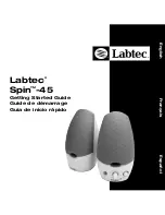 Предварительный просмотр 1 страницы LABTEC Spin-45 Getting Started Manual