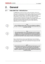 Preview for 11 page of Labtech LT-4500 Instructions For Use Manual