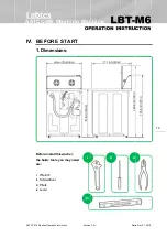 Предварительный просмотр 12 страницы Labtex LBT-M6 Operation Instruction Manual