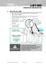 Предварительный просмотр 14 страницы Labtex LBT-M6 Operation Instruction Manual