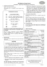 Preview for 4 page of Lacanche CAFE MODERNE Installation, Operation And Maintenance Instructions