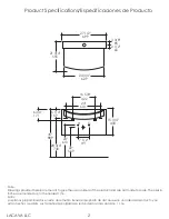 Preview for 2 page of Lacava BLOCK 4500G Owner'S Manual