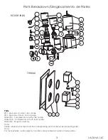 Preview for 3 page of Lacava ELEGANZA 1846L Owner'S Manual