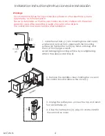 Preview for 4 page of Lacava EX18 Owner'S Manual