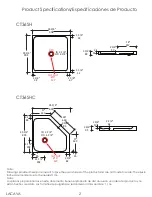 Preview for 2 page of Lacava Newterra CT36SH Owner'S Manual