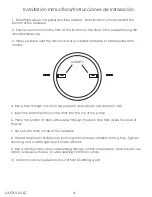 Preview for 3 page of Lacava TORRE 5150P Owner'S Manual