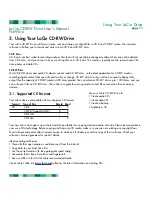 Предварительный просмотр 12 страницы LaCie 103677 - CD-RW Drive - SCSI User Manual