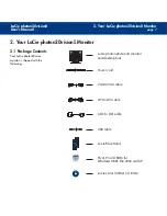 Предварительный просмотр 7 страницы LaCie 108136 - Photon 20Vision II User Manual