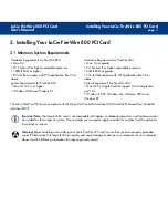 Preview for 8 page of LaCie 130821 - FireWire 800 PCI Card Design User Manual