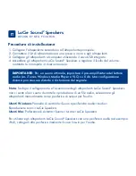 Предварительный просмотр 7 страницы LaCie 130906 - Sound2 Speakers PC Multimedia Quick Install Manual