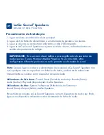 Предварительный просмотр 11 страницы LaCie 130906 - Sound2 Speakers PC Multimedia Quick Install Manual