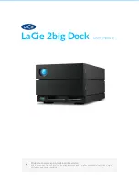 Preview for 1 page of LaCie 2big DOCK User Manual