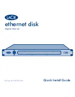 Preview for 1 page of LaCie 300624 - Ethernet Disk NAS Server Quick Install Manual