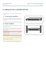 Preview for 11 page of LaCie 300782 - Ethernet Disk NAS Server User Manual