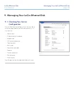 Preview for 32 page of LaCie 300782 - Ethernet Disk NAS Server User Manual