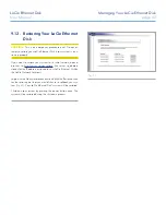 Preview for 42 page of LaCie 300782 - Ethernet Disk NAS Server User Manual