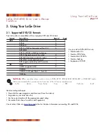 Preview for 13 page of LaCie 300979 - d2 16x DVD±RW FireWire HDD User Manual