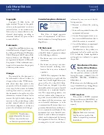 Preview for 3 page of LaCie 301136U - Ethernet Disk Mini NAS Server User Manual