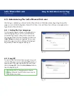 Preview for 23 page of LaCie 301138U - Ethernet Disk Mini NAS Server User Manual