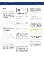 Preview for 4 page of LaCie 301160U - 1TB Ethernet Disk RAID Network Attached... User Manual