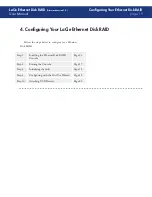 Preview for 16 page of LaCie 301161U - Ethernet Disk RAID NAS Server User Manual