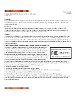 Preview for 2 page of LaCie 301197U - Lightscribe P5 DVDrw Dl 18X USB 2.0 User Manual