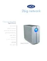 LaCie 301421U - 2big Network NAS Server User Manual предпросмотр