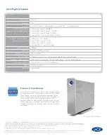 Preview for 4 page of LaCie 301428 Brochure & Specs