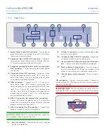 Предварительный просмотр 10 страницы LaCie 301450U - LaCinema RECORD - Digital AV Recorder User Manual