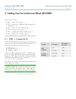 Предварительный просмотр 14 страницы LaCie 301450U - LaCinema RECORD - Digital AV Recorder User Manual