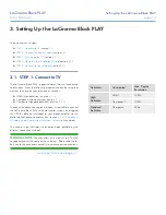Preview for 14 page of LaCie 301487U - LaCinema PLAY - Digital AV Player User Manual