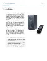 Preview for 7 page of LaCie 301814U - LaCinema Premier - Digital AV Player User Manual