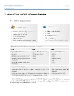 Preview for 8 page of LaCie 301814U - LaCinema Premier - Digital AV Player User Manual