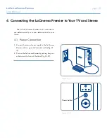 Preview for 18 page of LaCie 301814U - LaCinema Premier - Digital AV Player User Manual