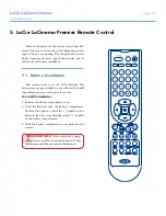 Preview for 22 page of LaCie 301814U - LaCinema Premier - Digital AV Player User Manual