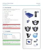 Preview for 8 page of LaCie 301858U - LaCinema Classic Bridge User Manual