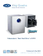 LaCie 4big Spare Drive Datasheet предпросмотр