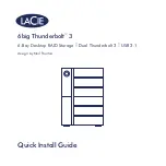 LaCie 6big Thunderbolt 3 Quick Install Manual preview