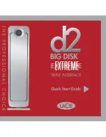 LaCie Big Disk Extreme Quick Start Manual preview