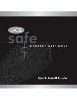 LaCie Biometric Hard Drive Quick Install Manual preview