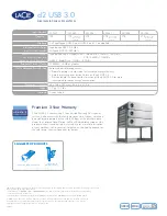 Preview for 4 page of LaCie d2 USB 3.0 Datasheet