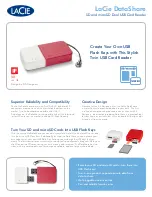 LaCie DataShare Datasheet preview