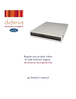 Preview for 1 page of LaCie DVD+/-RW Drive User Manual