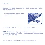 Preview for 3 page of LaCie FireWire 800 ExpressCard 34 Quick Install Manual