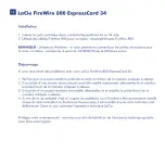 Preview for 5 page of LaCie FireWire 800 ExpressCard 34 Quick Install Manual