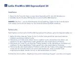 Preview for 7 page of LaCie FireWire 800 ExpressCard 34 Quick Install Manual